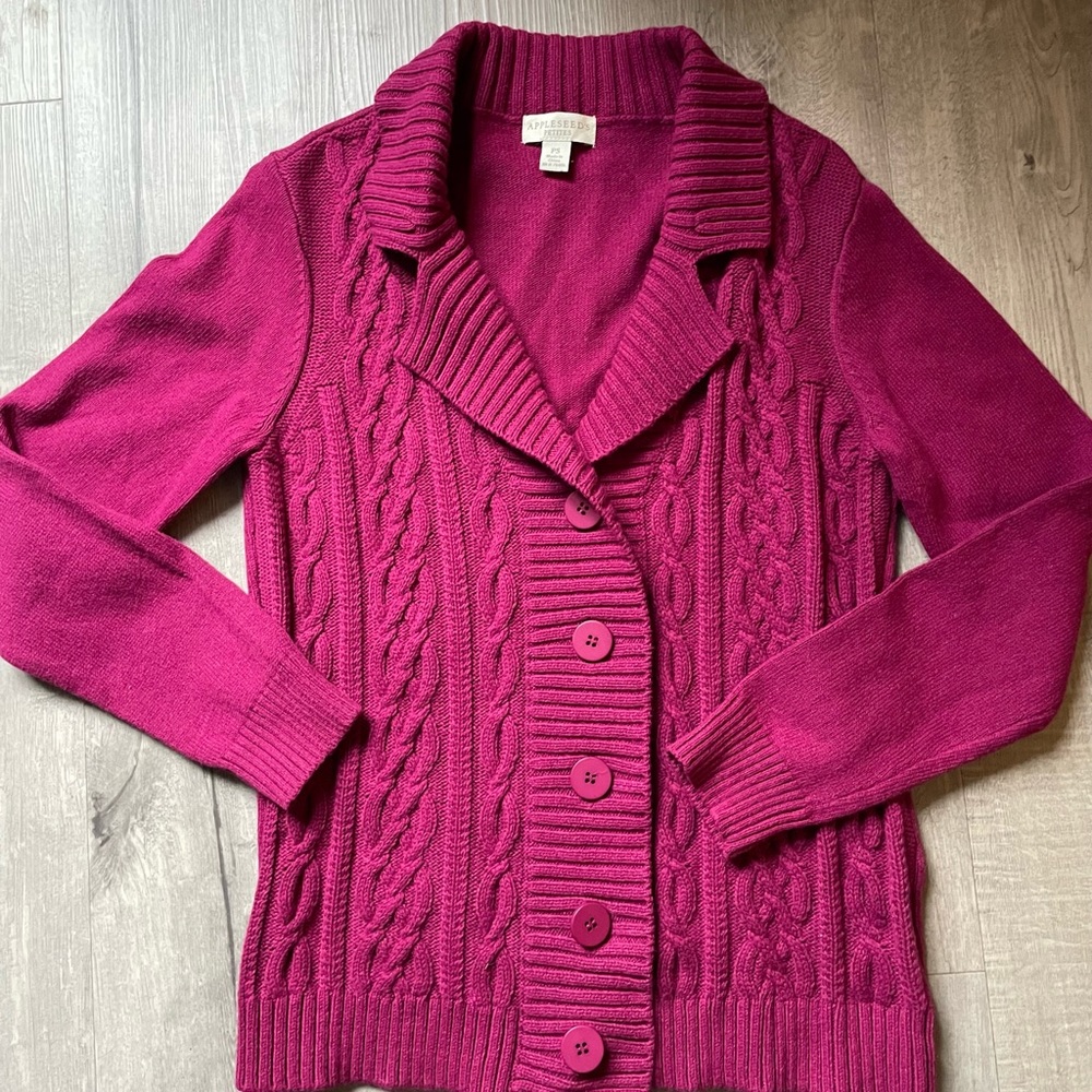 Pink Cable knit sweater - Picture 3 of 5